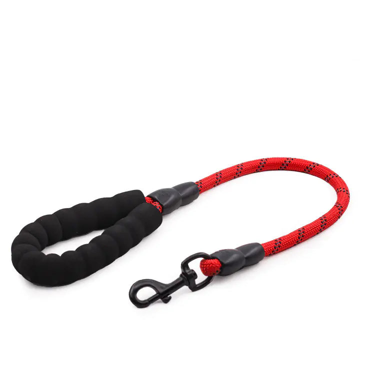 Tails on Trails Heavy-Duty Rope Chain Leash – Durable Lead for Golden Retrievers & Large Dogs