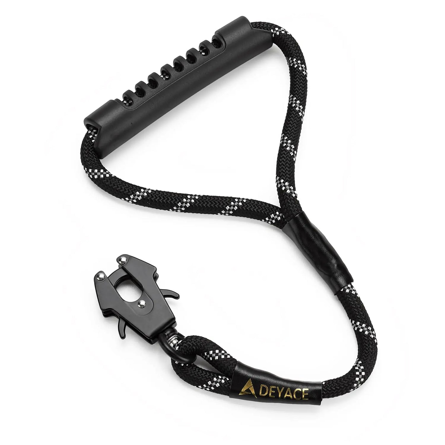 Tails on Trails Heavy-Duty Traffic Leash – 1.25FT with Frog Clip & Padded Handle