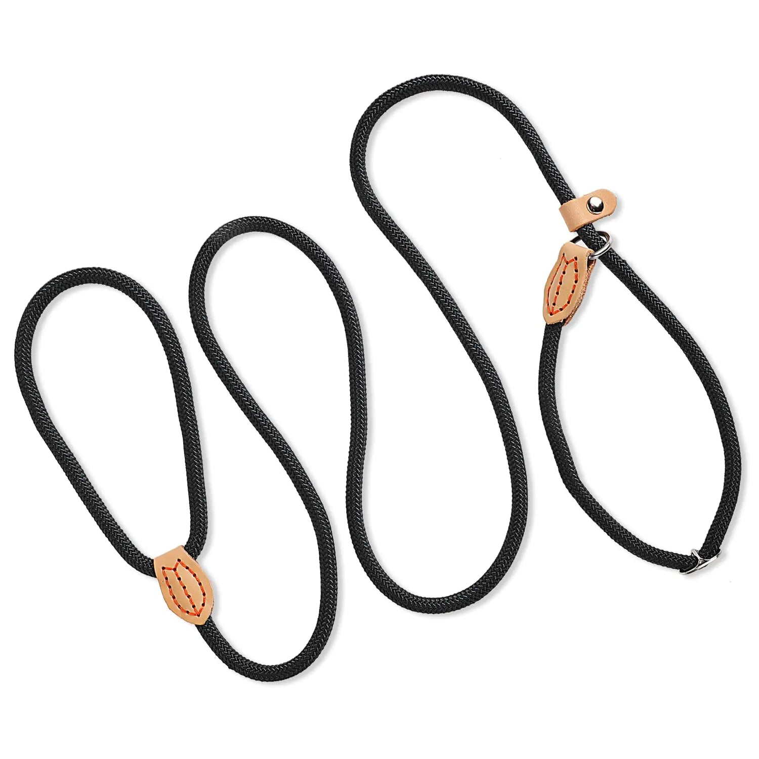 Tails on Trails Slip Lead Dog Leash – 4.2FT Training & Walking Rope for Medium & Large Dogs