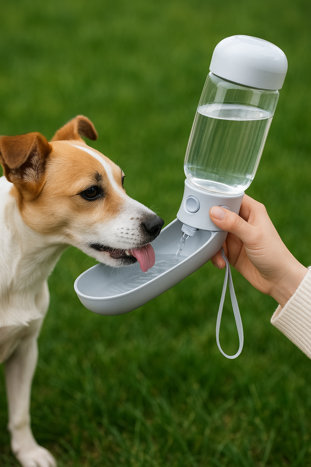 Portable Dog Water Bottle – Leakproof, Lightweight & Travel-Friendly - Tails on Trails
