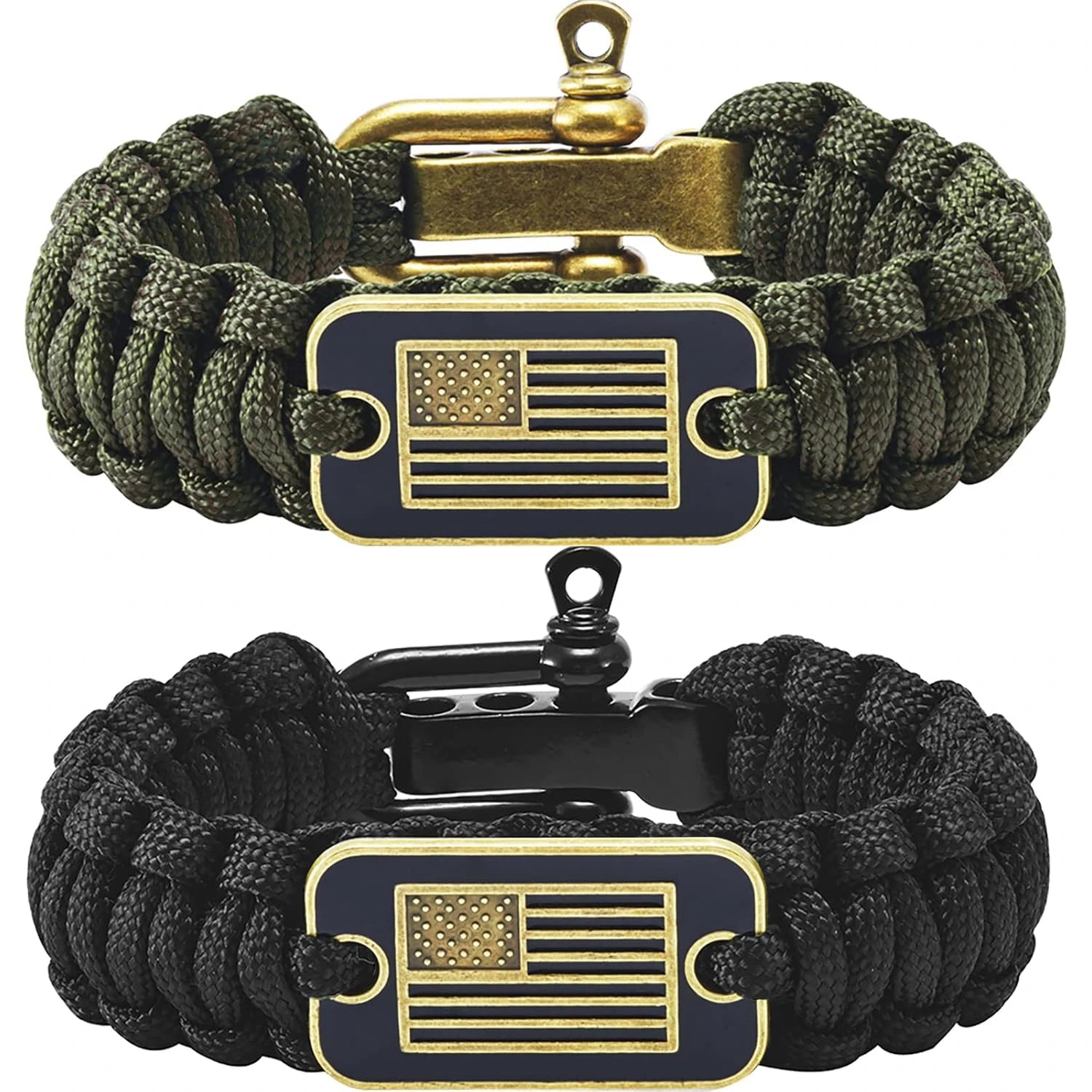 TrailBind™ Paracord Bracelet – Rugged Survival Strap with Adjustable Fit