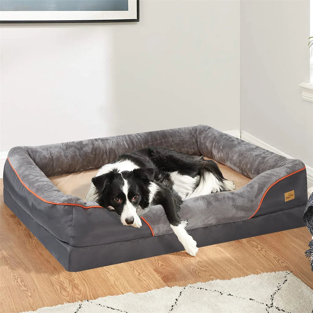 Jumbo Orthopedic Dog Bed - Tails on Trails