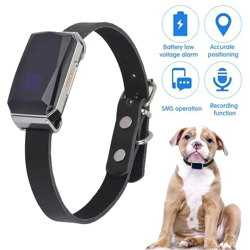 G12 GPS Smart Waterproof Pet Locator Universal Waterproof GPS Location Collar For Cats And Dogs Positioning Tracker Locating