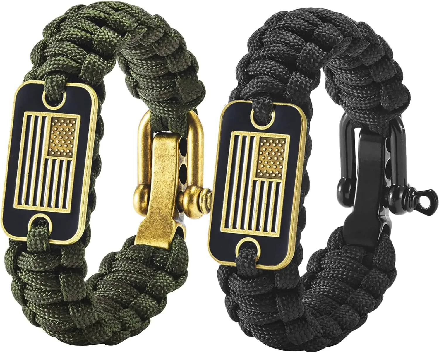 TrailBind™ Paracord Bracelet – Rugged Survival Strap with Adjustable Fit