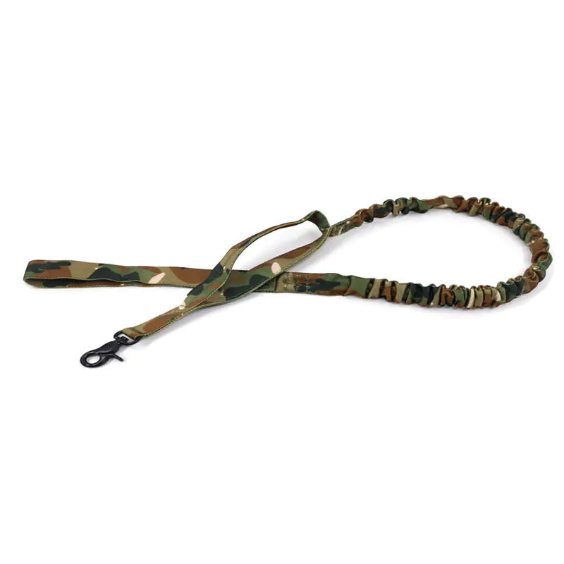 Tails on Trails Tactical Dog Leash – Heavy-Duty Nylon with Metal Buckle for Large Dogs