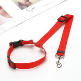 1PC Pet Car Seat Belt Nylon Lead Leash Backseat Safety Belt Adjustable pet collars dog collar cat collar - Tails on Trails