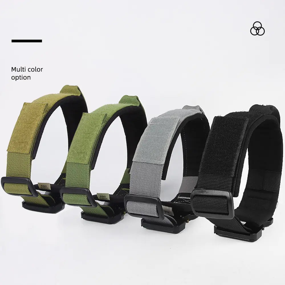 Tails on Trails Tactical Pull-Resistant Dog Collar – Heavy-Duty Control for Large Breeds