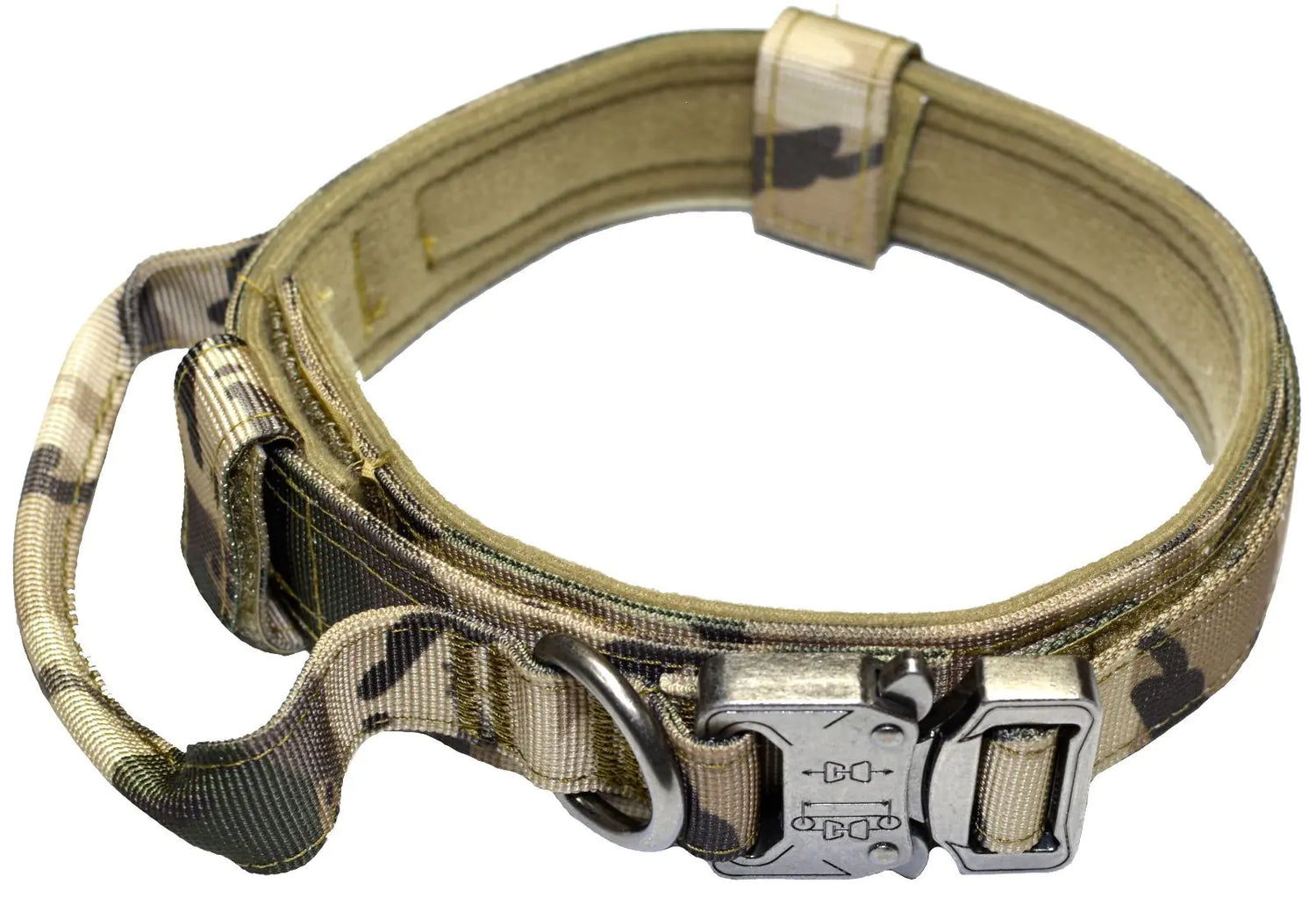 Tails on Trails Tactical Dog Leash – Heavy-Duty Nylon with Metal Buckle for Large Dogs