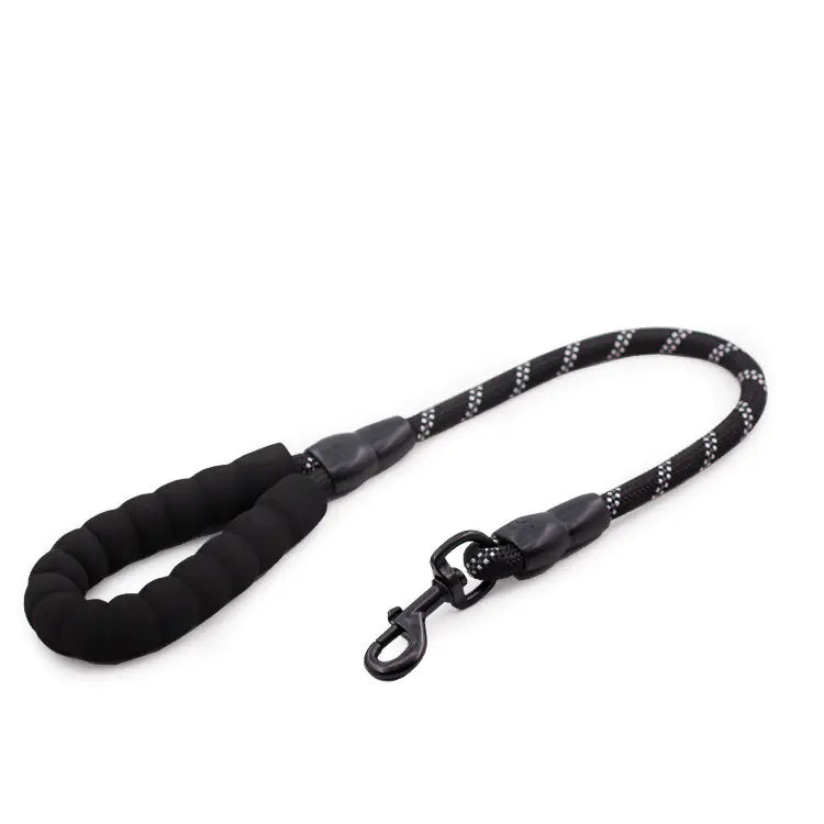 Tails on Trails Heavy-Duty Rope Chain Leash – Durable Lead for Golden Retrievers & Large Dogs