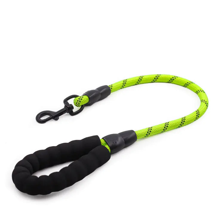 Tails on Trails Heavy-Duty Rope Chain Leash – Durable Lead for Golden Retrievers & Large Dogs