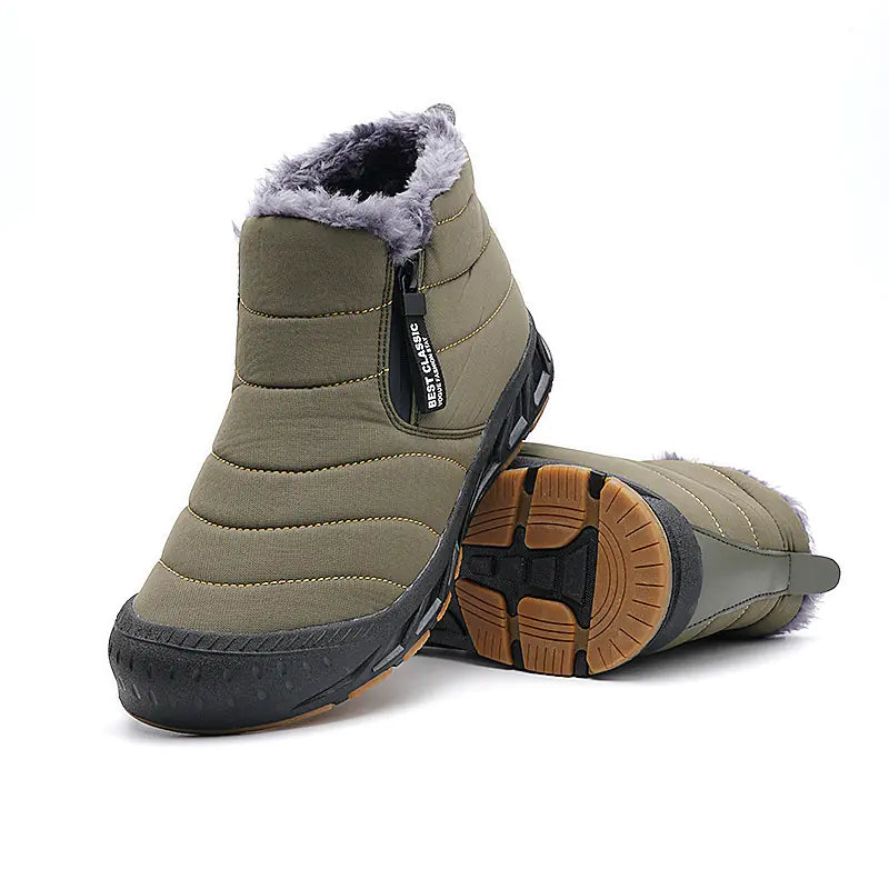 Tails on Trails Women’s Winter High-Top Hiking Boots – Insulated & Waterproof (US 5–13.5)
