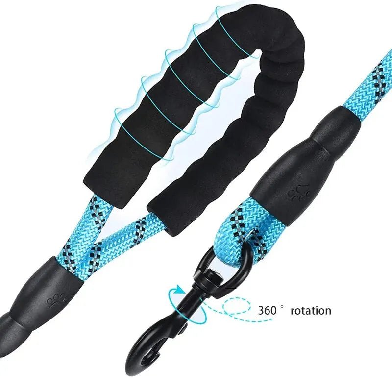 AdventureGuard™ Dog Leash – Reflective, Lightweight & Strong - Tails on Trails