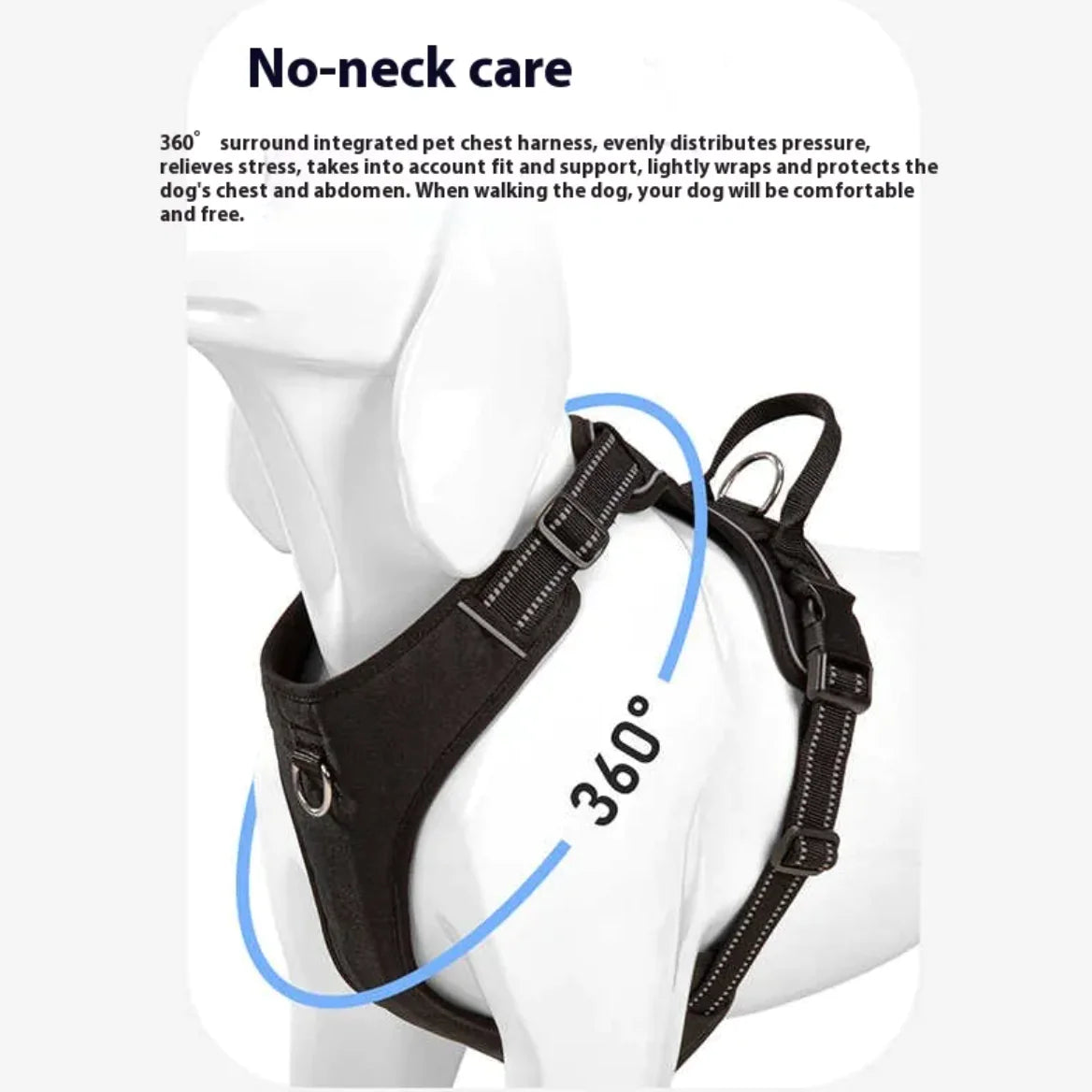 Tails on Trails No-Pull Dog Harness with Leash – Secure, Trail-Tested Comfort