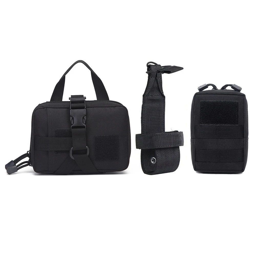 Dog Tactical Pouch Harness - Tails on Trails