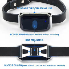 G12 GPS Smart Waterproof Pet Locator Universal Waterproof GPS Location Collar For Cats And Dogs Positioning Tracker Locating - Tails on Trails