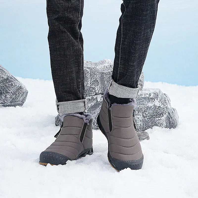 Tails on Trails Women’s Winter High-Top Hiking Boots – Insulated & Waterproof (US 5–13.5)