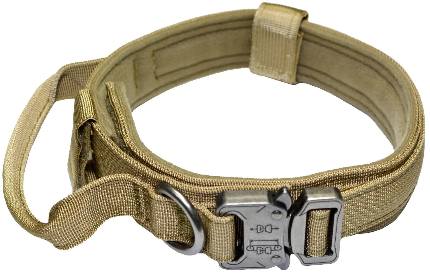 Tails on Trails Tactical Dog Leash – Heavy-Duty Nylon with Metal Buckle for Large Dogs