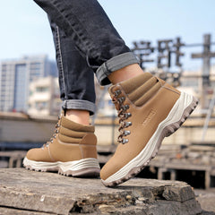 IronGuard™ Steel Toe Work Boots – Waterproof, Slip - Resistant & Heavy Duty - Tails on Trails
