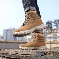IronGuard™ Steel Toe Work Boots – Waterproof, Slip - Resistant & Heavy Duty - Tails on Trails