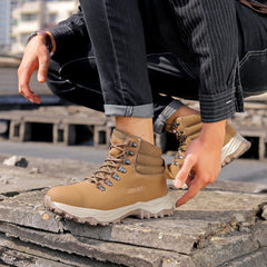 IronGuard™ Steel Toe Work Boots – Waterproof, Slip - Resistant & Heavy Duty - Tails on Trails