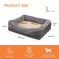 Jumbo Orthopedic Dog Bed - Tails on Trails