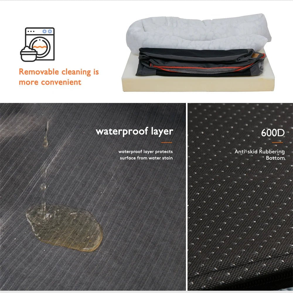 Jumbo Orthopedic Dog Bed - Tails on Trails