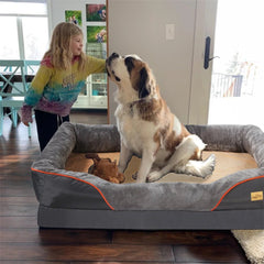 Jumbo Orthopedic Dog Bed - Tails on Trails