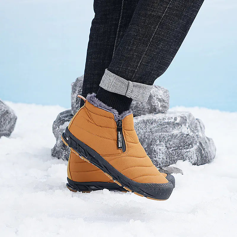 Tails on Trails Women’s Winter High-Top Hiking Boots – Insulated & Waterproof (US 5–13.5)
