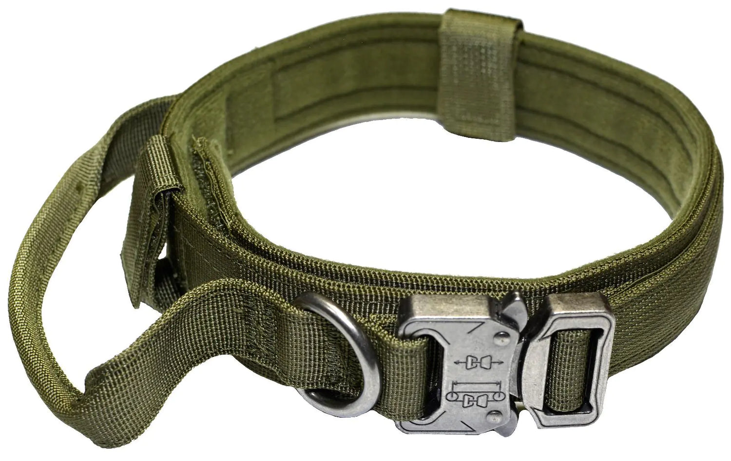 Tails on Trails Tactical Dog Leash – Heavy-Duty Nylon with Metal Buckle for Large Dogs