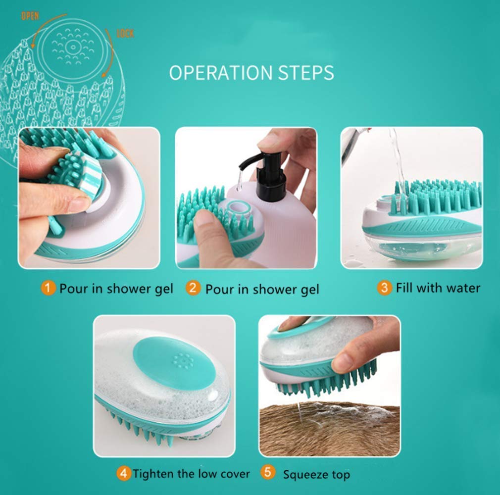 Pet Bath Brush - Tails on Trails