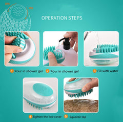Pet Bath Brush - Tails on Trails