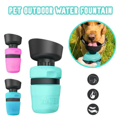Pet Drinking Water Bottle - Tails on Trails