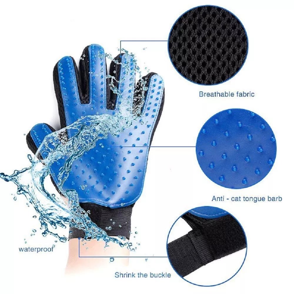 Pet Grooming Glove - Tails on Trails