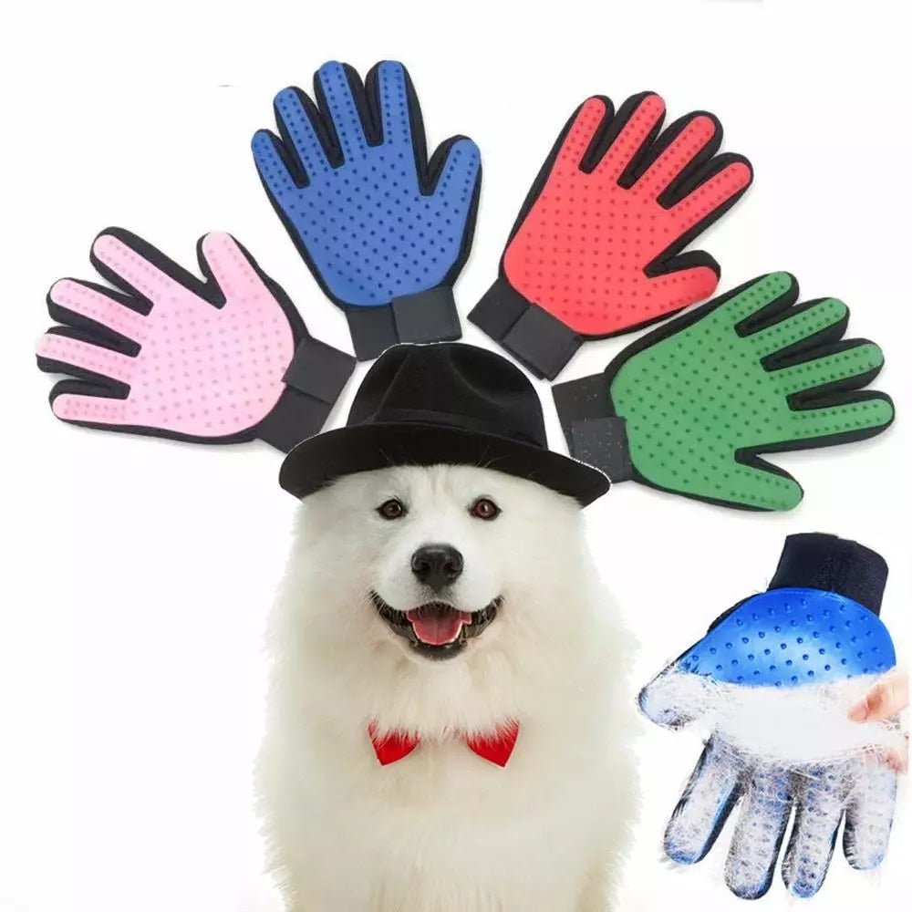 Pet Grooming Glove - Tails on Trails