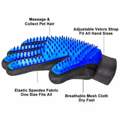 Pet Grooming Glove - Tails on Trails