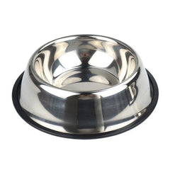 Stainless Dog Bowls Pet Steel Bowl Set Food Water Bowl for Dogs Anti - skid - Tails on Trails
