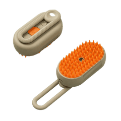 🧼 Steamy Pet Brush™ – Gentle Steam Grooming for a Shiny, Tangle - Free Coat 🐶🐱 - Tails on Trails