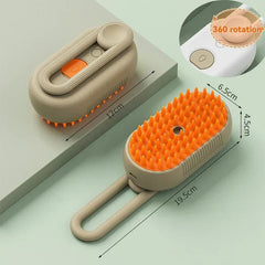 🧼 Steamy Pet Brush™ – Gentle Steam Grooming for a Shiny, Tangle - Free Coat 🐶🐱 - Tails on Trails