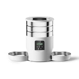 Tails on Trails 4.5L Smart WiFi Automatic Pet Feeder – Dual Stainless Steel Bowls for Dogs - Tails on Trails