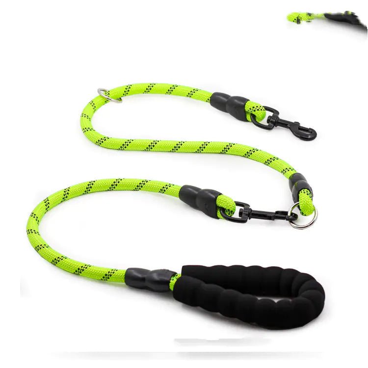 Tails on Trails Heavy - Duty Rope Chain Leash – Durable Lead for Golden Retrievers & Large Dogs - Tails on Trails