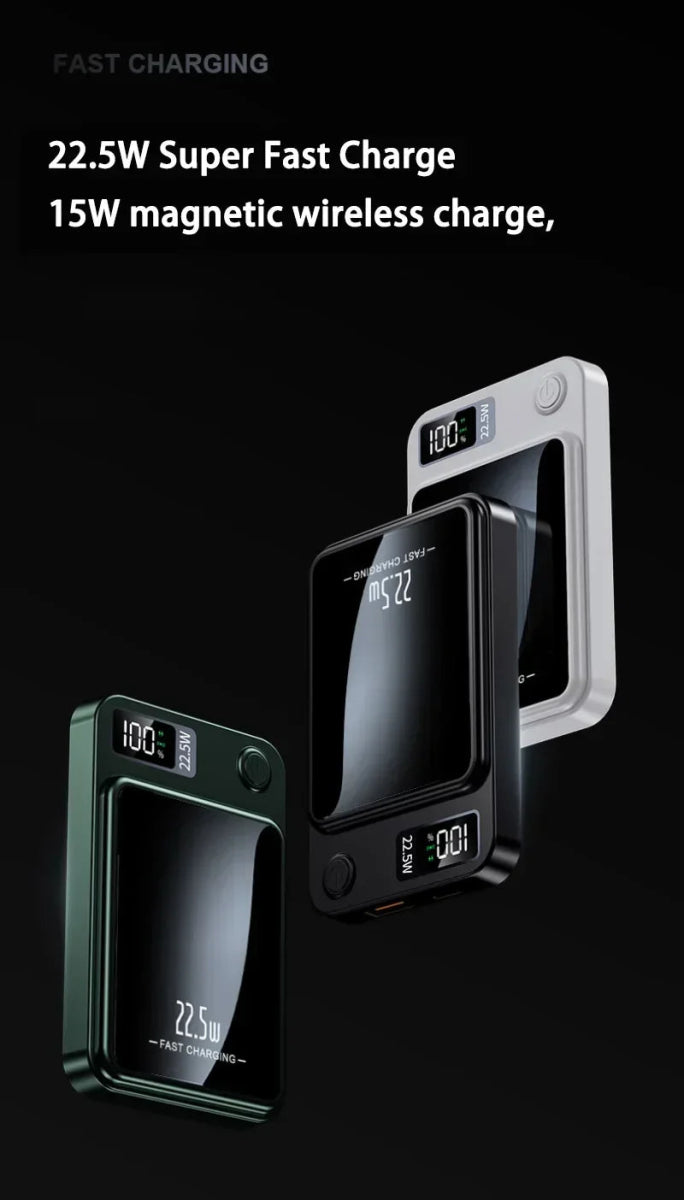 Tails on Trails MagCharge Pro – 100,000mAh Magnetic Wireless Power Bank - Tails on Trails