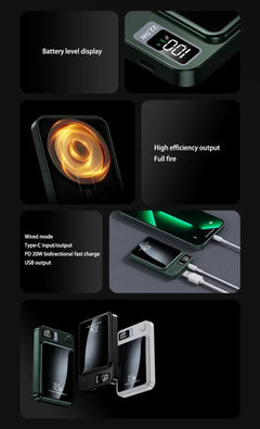 Tails on Trails MagCharge Pro – 100,000mAh Magnetic Wireless Power Bank - Tails on Trails