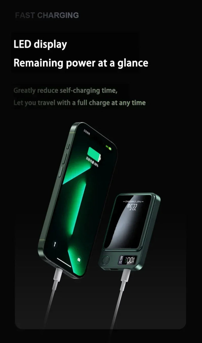 Tails on Trails MagCharge Pro – 100,000mAh Magnetic Wireless Power Bank - Tails on Trails