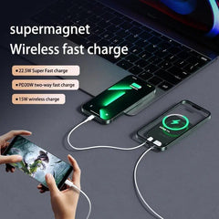 Tails on Trails MagCharge Pro – 100,000mAh Magnetic Wireless Power Bank - Tails on Trails