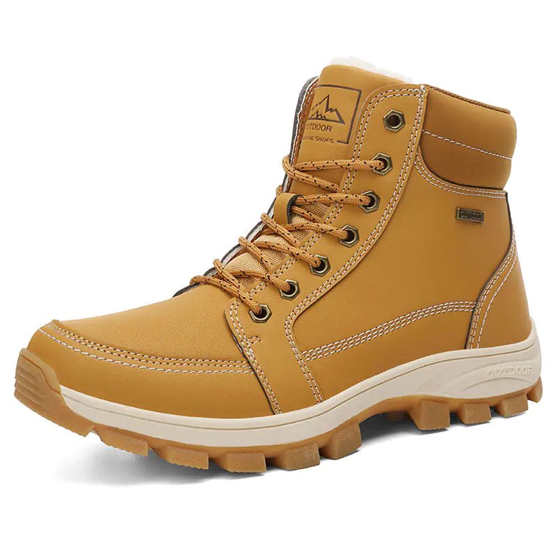 Tails on Trails Men’s Large Size Snow Hiking Boots – Insulated, Waterproof Winter Gear (US 6–14) - Tails on Trails