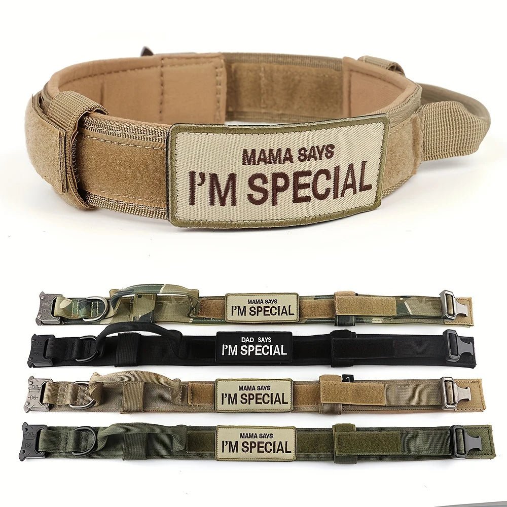 💪 Tails on Trails™ Tactical Training Dog Collar – Secure. Strong. Smart. 🐾 - Tails on Trails