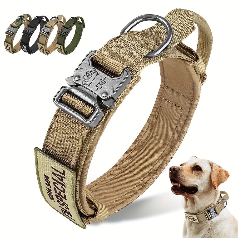 💪 Tails on Trails™ Tactical Training Dog Collar – Secure. Strong. Smart. 🐾 - Tails on Trails