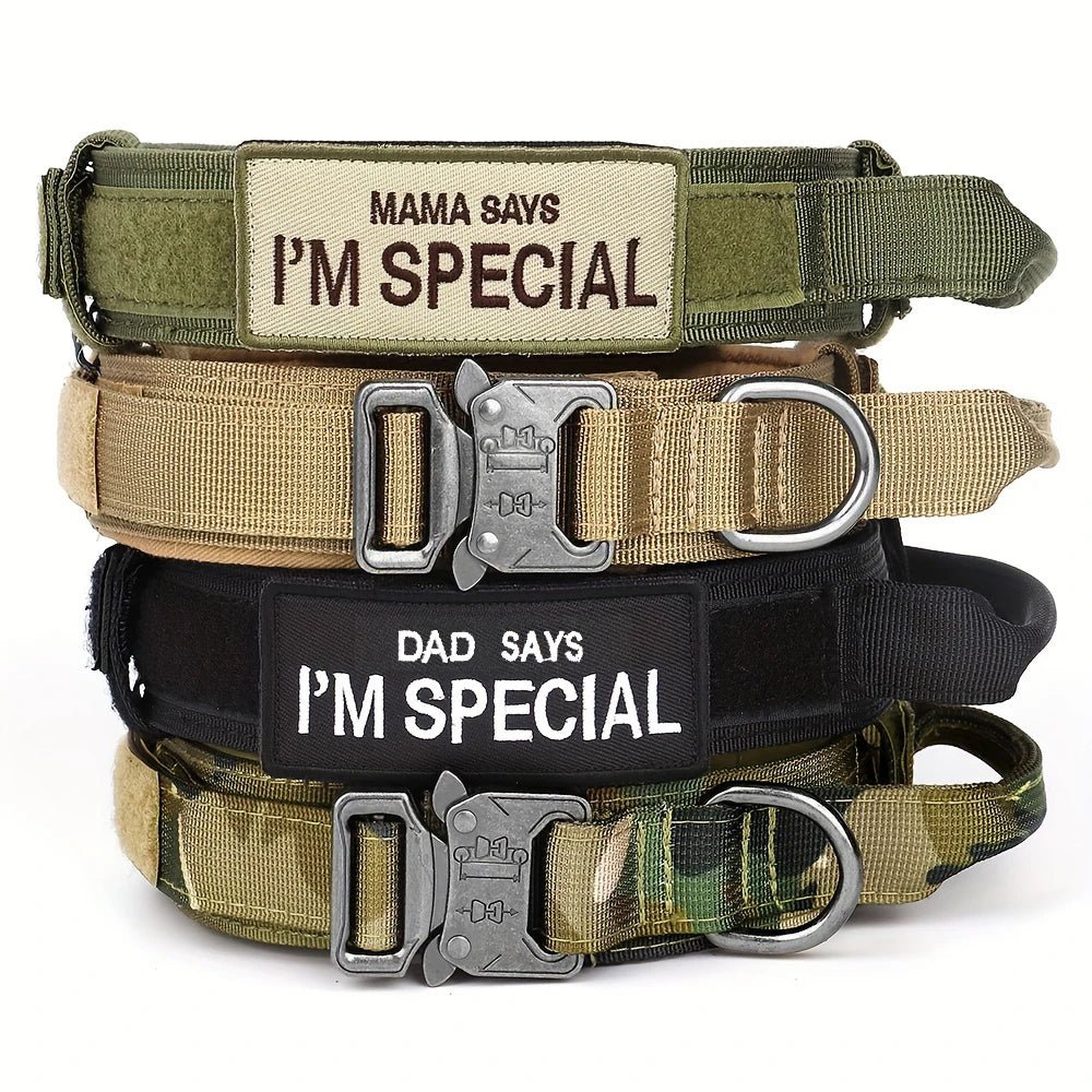 💪 Tails on Trails™ Tactical Training Dog Collar – Secure. Strong. Smart. 🐾 - Tails on Trails