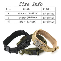 💪 Tails on Trails™ Tactical Training Dog Collar – Secure. Strong. Smart. 🐾 - Tails on Trails