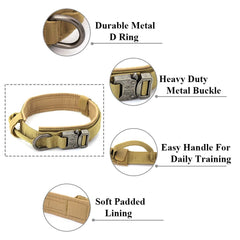 💪 Tails on Trails™ Tactical Training Dog Collar – Secure. Strong. Smart. 🐾 - Tails on Trails